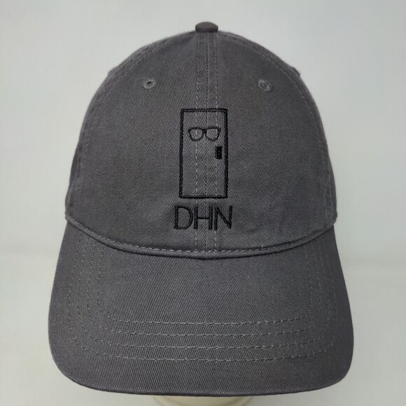 Cap America Men's Slideback Hat Gray Adjustable Embroidered Door Hardware Nerds - Picture 2 of 8